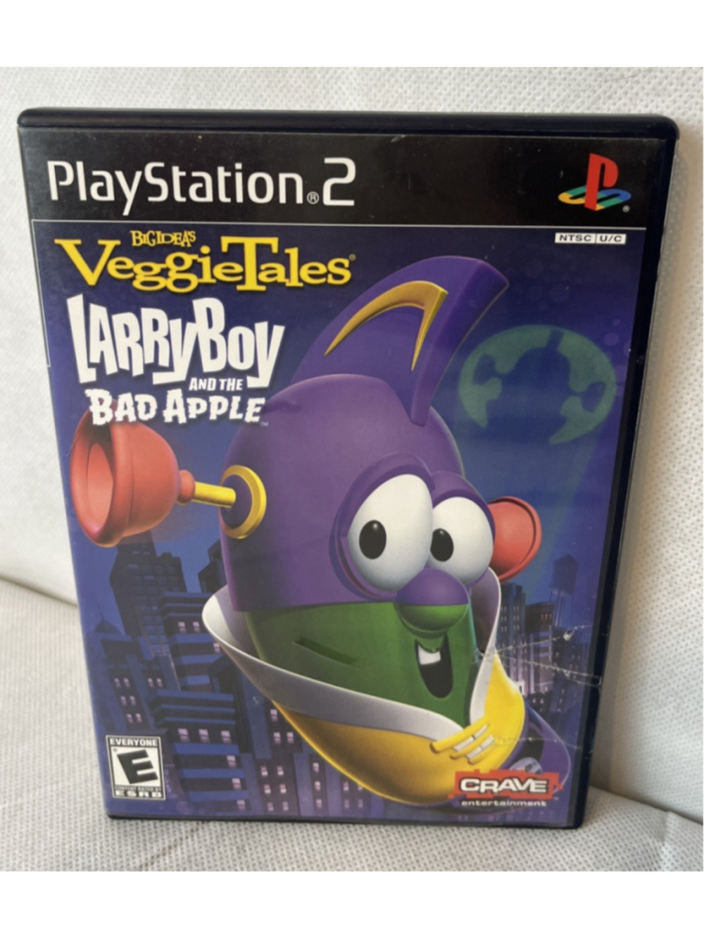 VeggieTales: Larry Boy and the Bad Apple Sony PlayStation 2 VideoGame 2006 PS2